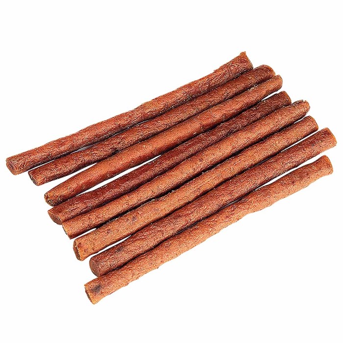 Лакомство для кошек Деревенские лакомства Мясные колбаски из утки 50гр м/у