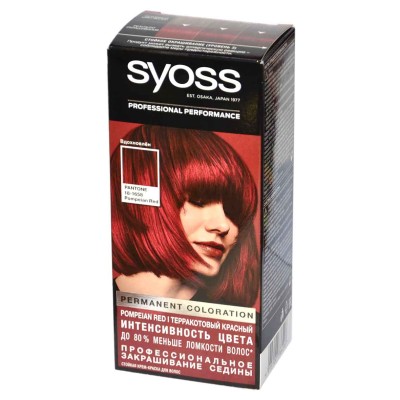 Краска для волос Syoss Color 5-72 Терракотовый красный к/у