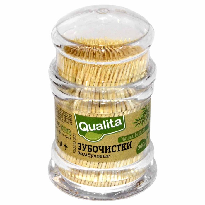 Зубочистки Qualita 300шт