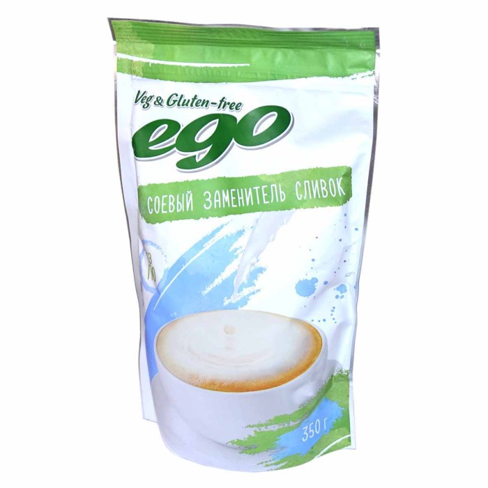 Заменитель сливок Ego соевый 350гр м/у