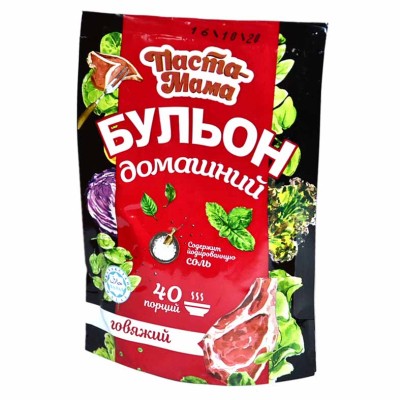 Бульон Паста Мама говяжий 100гр м/у