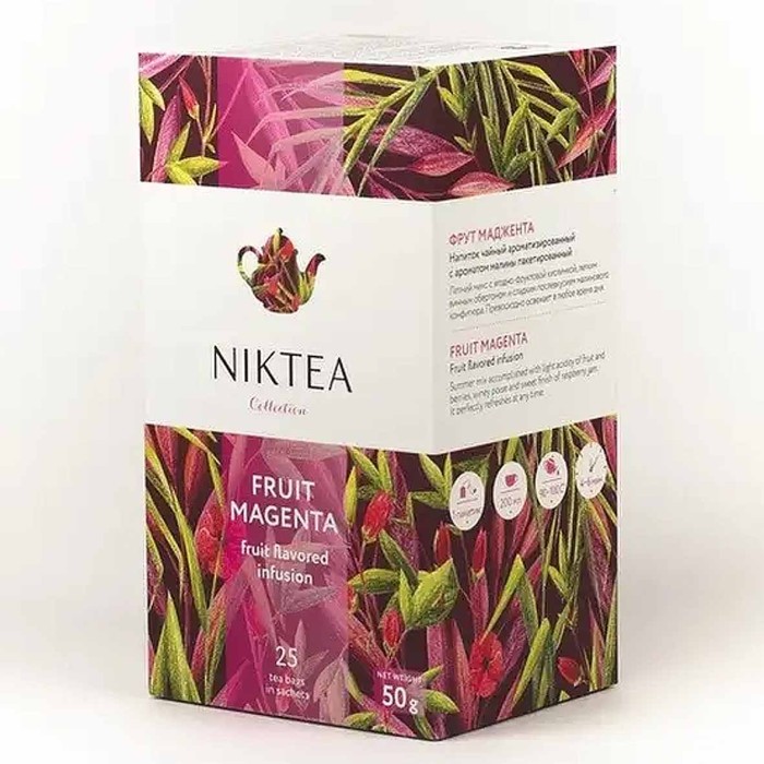 Чай Niktea Фрут Маджента 25*2гр к/у