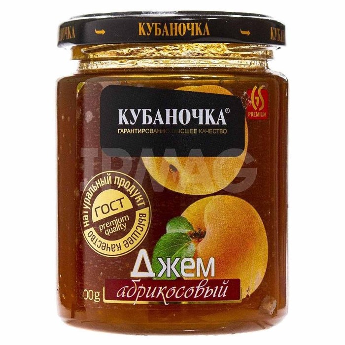 Джем Кубаночка абрикосовый 300гр ст/б