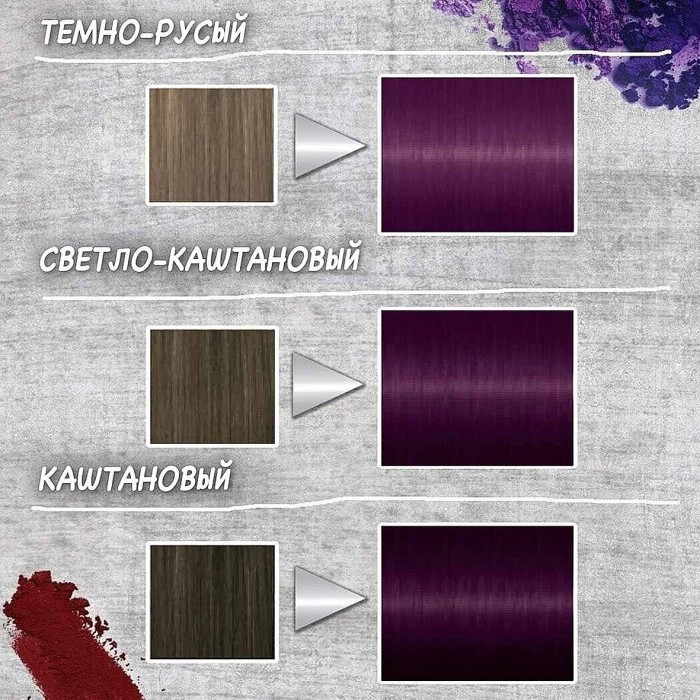 Краска для волос Got2b M69 Благородный аметист 142,5мл к/у