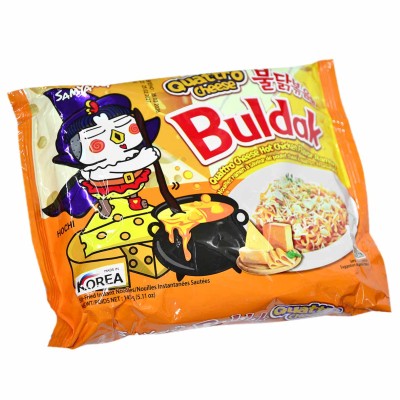 Лапша Samyang острая курица и 4 сыра 145гр м/у