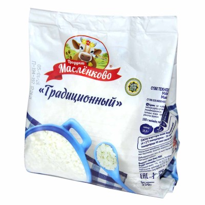 Зерно творожное Масленково 18% 350 гр м/у