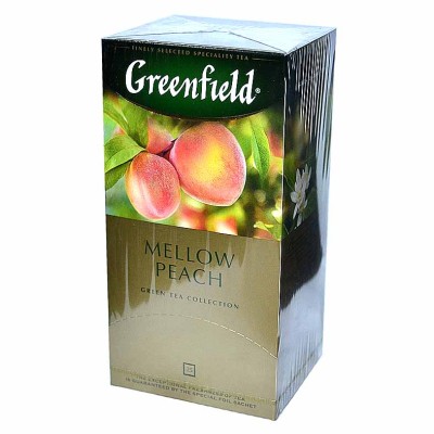 Чай Greenfield Mellow Peach зеленый 25*2гр к/у