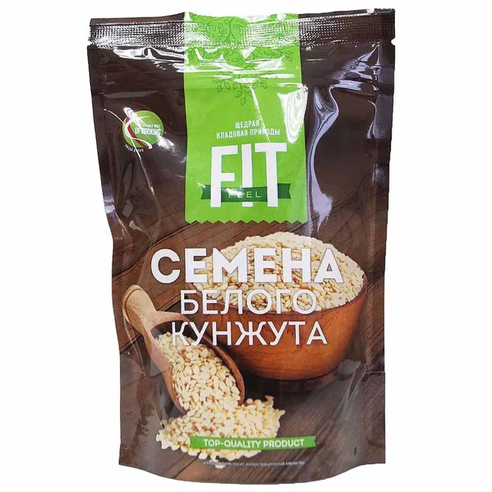 Семена кунжута FitFeel белые 150гр м/у