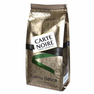 Кофе Carte Noire Crema Delice в зернах 230гр м/у