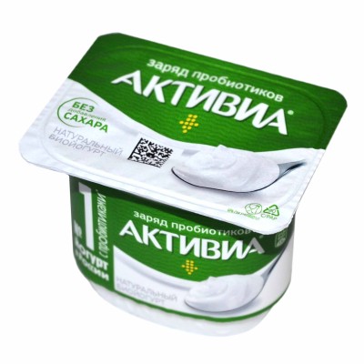 Йогурт Активия натуральный 3,5% 130гр пэт