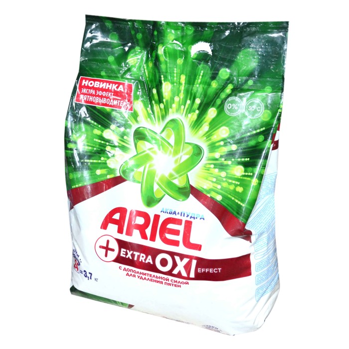 Порошок для стирки Ariel Extra Oxi Effect автомат 3,7кг м/у
