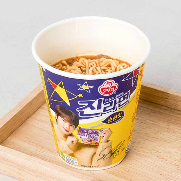 Лапша Ottogi Jin Ramen Mild 65гр стакан