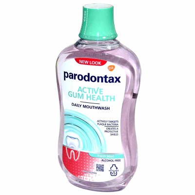 Ополаскиватель для полости рта Parodontax Активная защита дёсен 500мл пэт