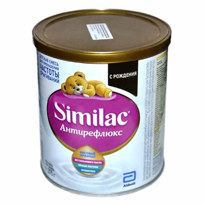 Смесь Similac Антирефлюкс молочная с 0мес 375гр ж/б