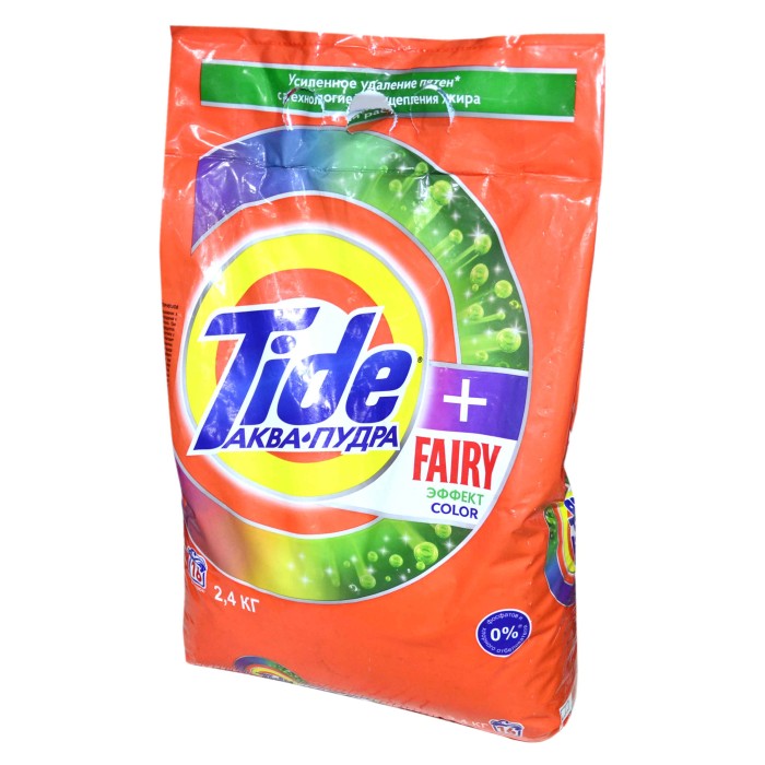Порошок для стирки Tide Fairy эффект Color атомат 2,4кг м/у