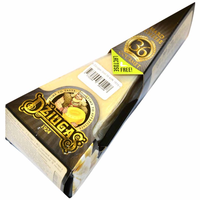 Сыр Dziugas Gold 36 40% 180гр к/у