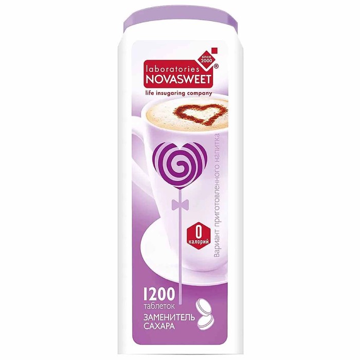 Заменитель сахара Novasweet 1200шт пэт