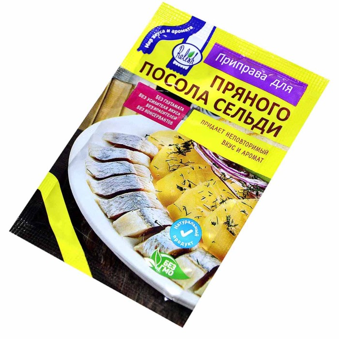 Приправа  Relish для пряного посола сельди 15гр м/у