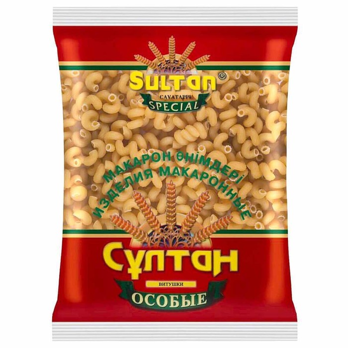 Макароны Султан витушки  М13 400гр м/у