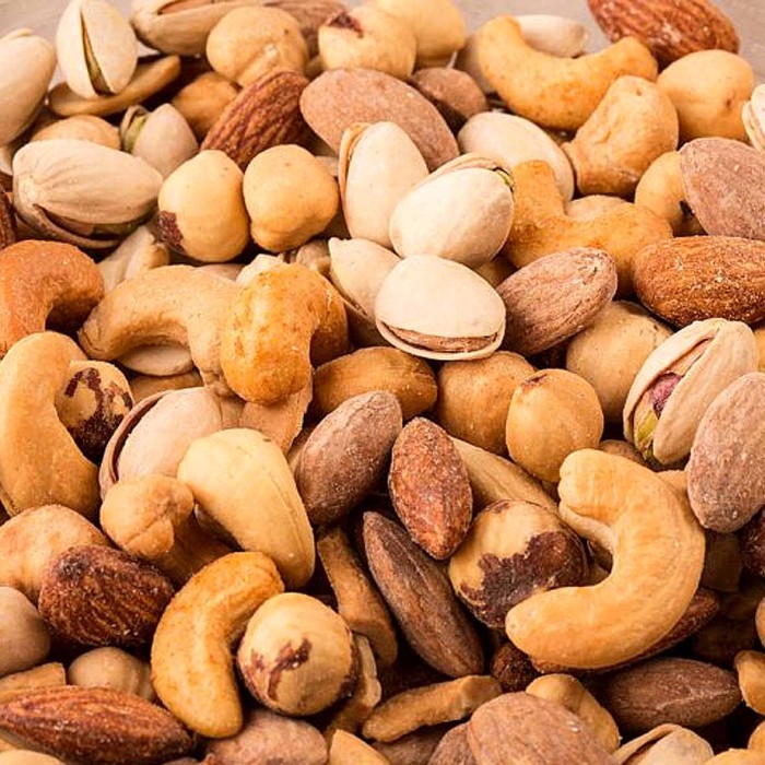 Микс орехов BEERka фисташки кешью миндаль жар солен 120гр м/у