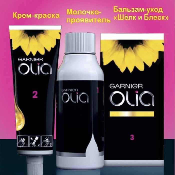 Краска для волос Garnier Olia 3.16 Взрывной ультрафиолет к/у