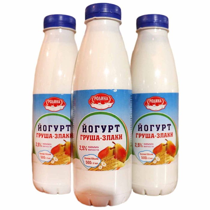 Йогурт Родина Груша 500мл пэт