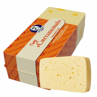 Сыр Березка Сметанковый