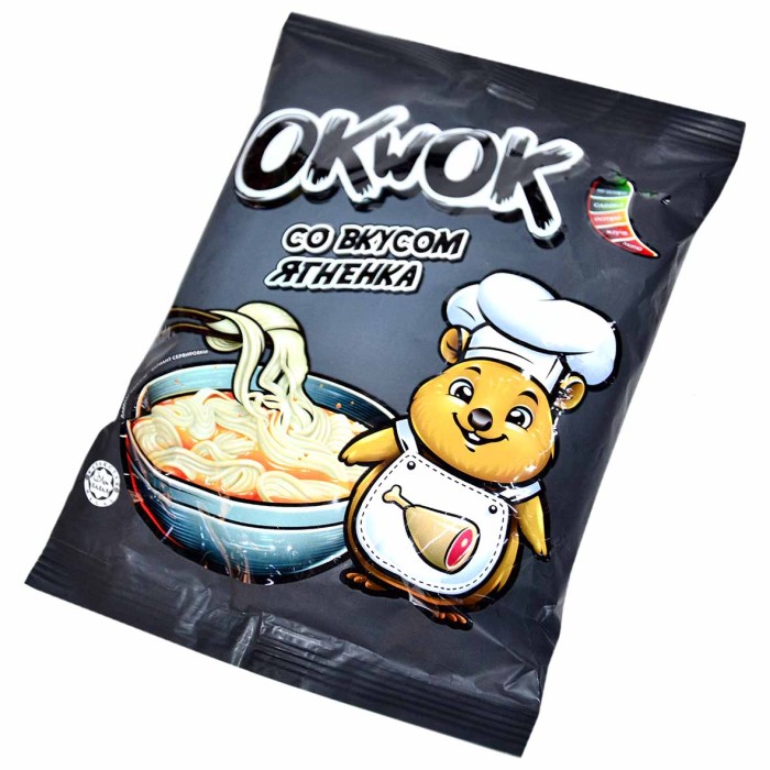 Лапша OkWok со вкусом ягненка 90гр м/у
