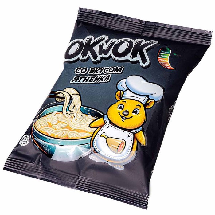 Лапша OkWok со вкусом ягненка 90гр м/у
