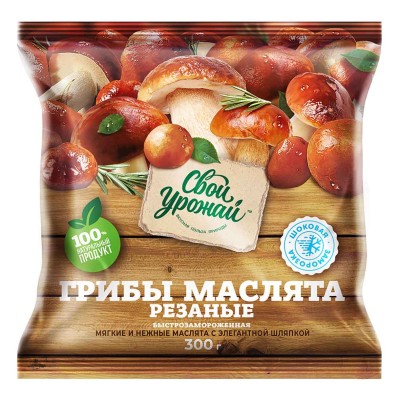Грибы маслята Свой Урожай 300гр м/у