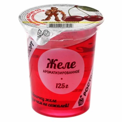 Желе Ростагро Вишня 125гр пэт