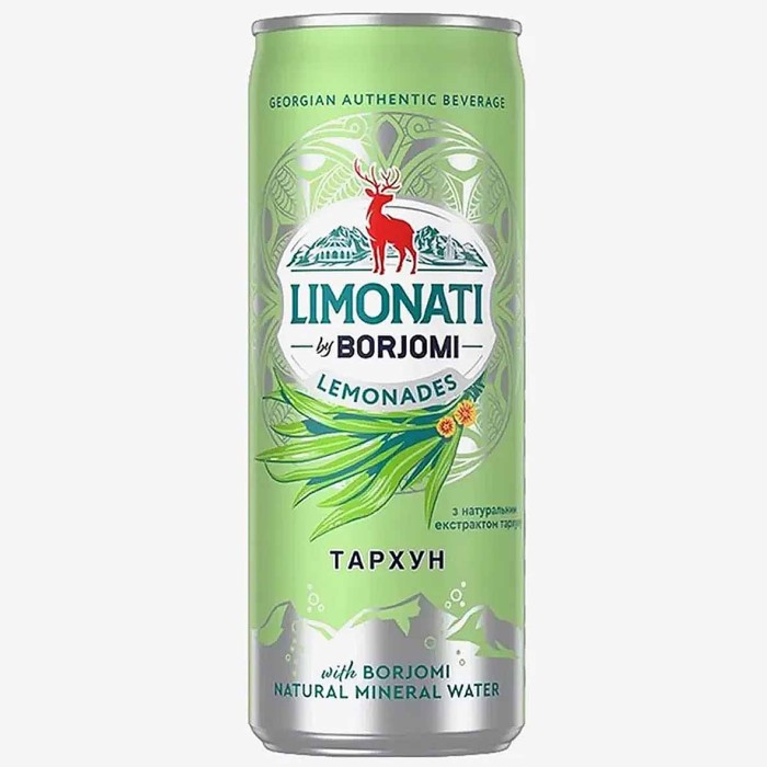 Лимонад Боржоми Тархун 0,33мл ж/б