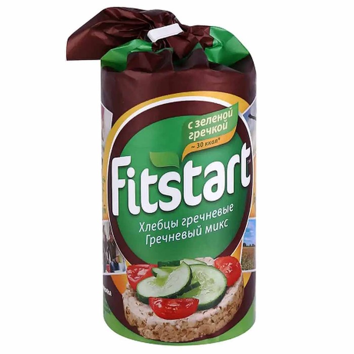 Хлебцы Fitstart гречневые микс 90гр м/у