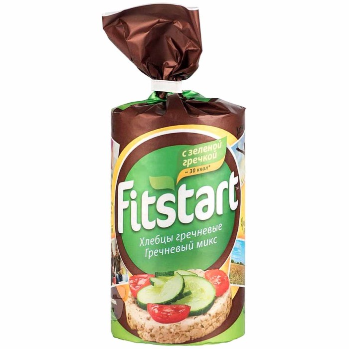Хлебцы Fitstart гречневые микс 90гр м/у