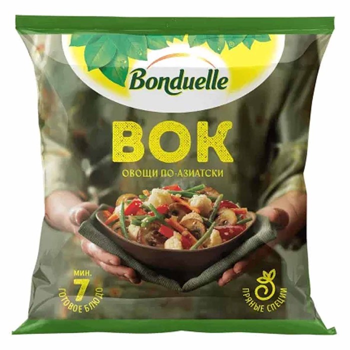 Смесь овощная Bonduelle ВОК по-азиатски для жарки 400гр м/у