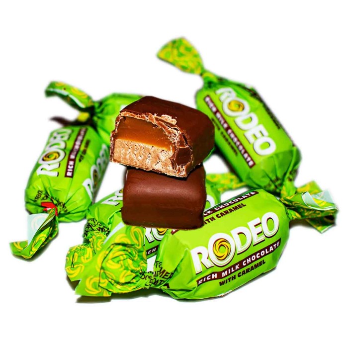 Конфеты Яшкино Rodeo Soft caramel&Nougat с карамелью нуга