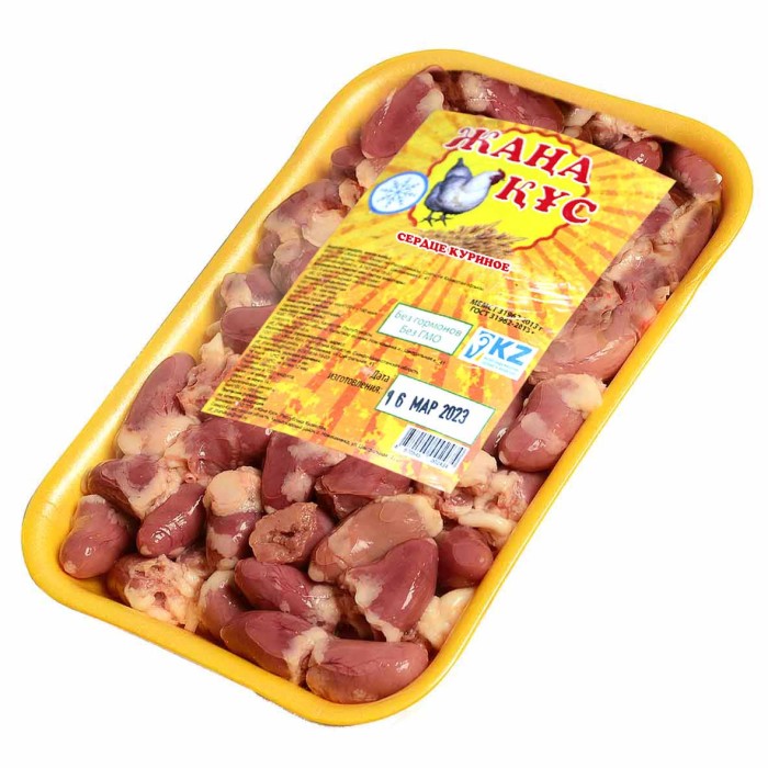 Сердце куриное Жана Кус подложка св/м