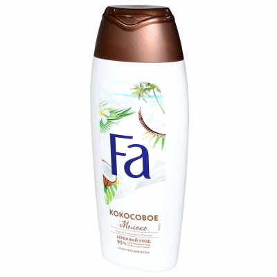 Крем-гель для душа Fa Кокосовое молоко 400мл пэт