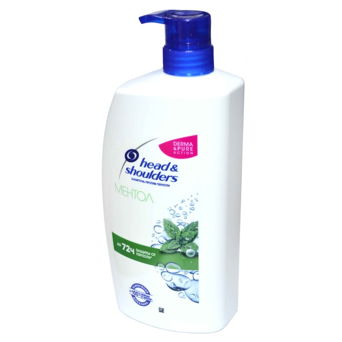 Шампунь для волос Head&Shoulders Ментол 900мл пэт