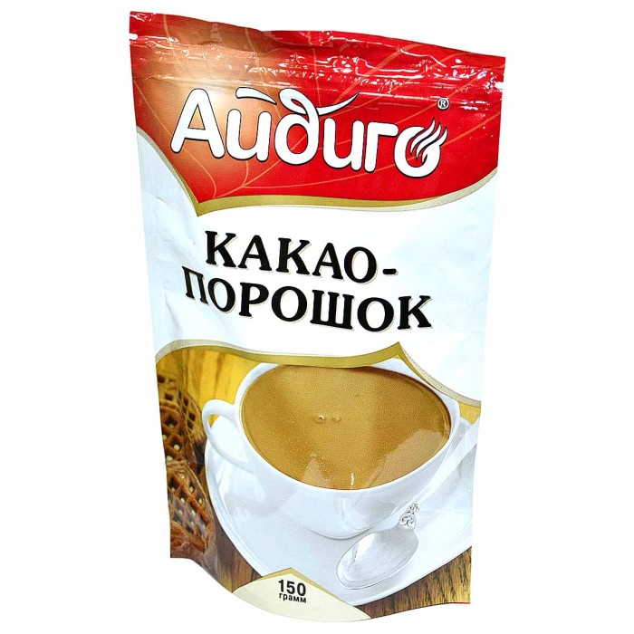 Какао Айдиго порошок 150гр д/п