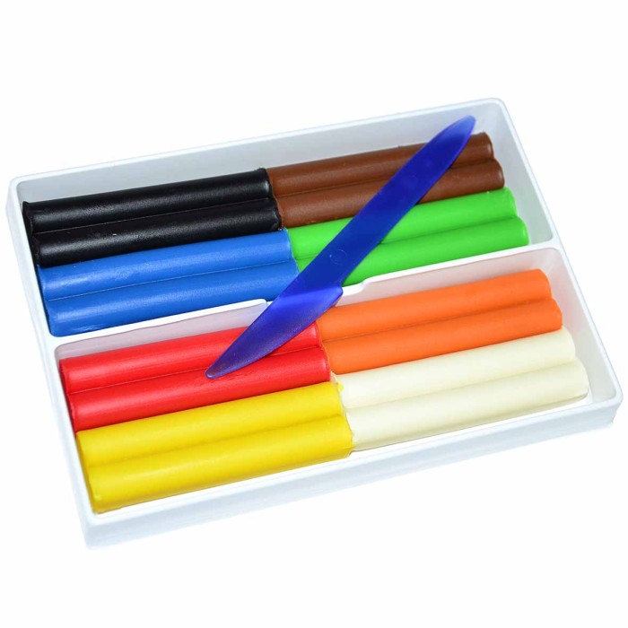 Пластилин восковой Луч Фантазия 8цв 140гр арт74909 к/у