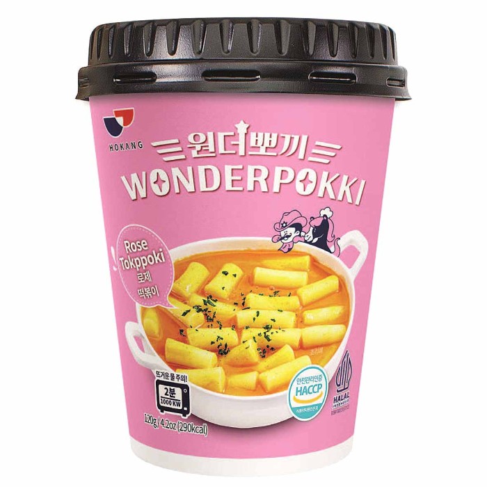 Топпоки Samyang Wonderpokki Rose 120гр стакан