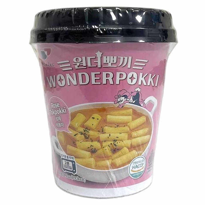 Топпоки Samyang Wonderpokki Rose 120гр стакан