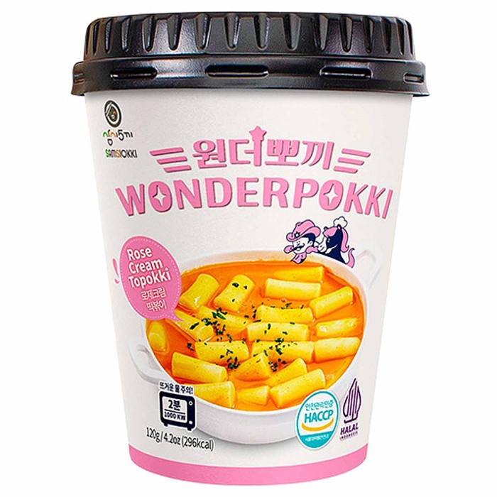 Топпоки Samyang Wonderpokki Rose 120гр стакан