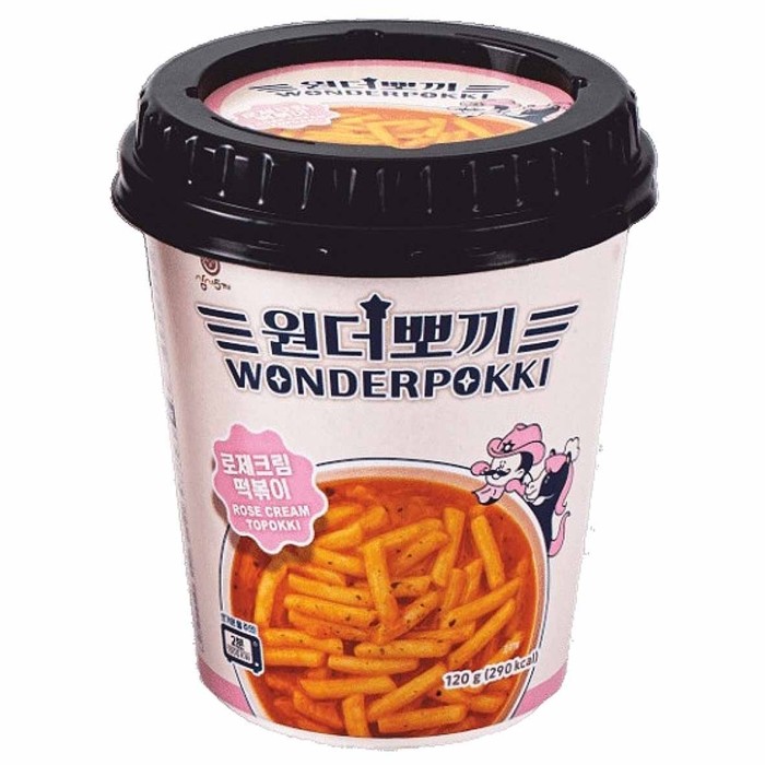 Топпоки Samyang Wonderpokki Rose 120гр стакан