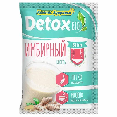Кисель Detox bio Slim Имбирный 25гр м/у
