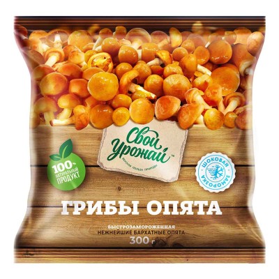 Грибы опята Свой Урожай 300гр м/у