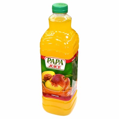 Напиток Papa Juice персик негаз 1,9л пэт