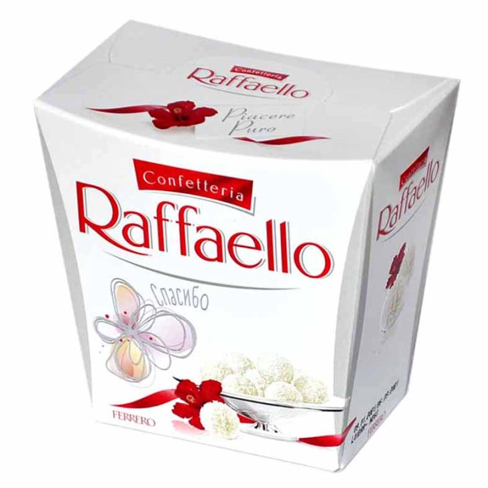 Конфеты Raffaello с миндалем 40гр к/у