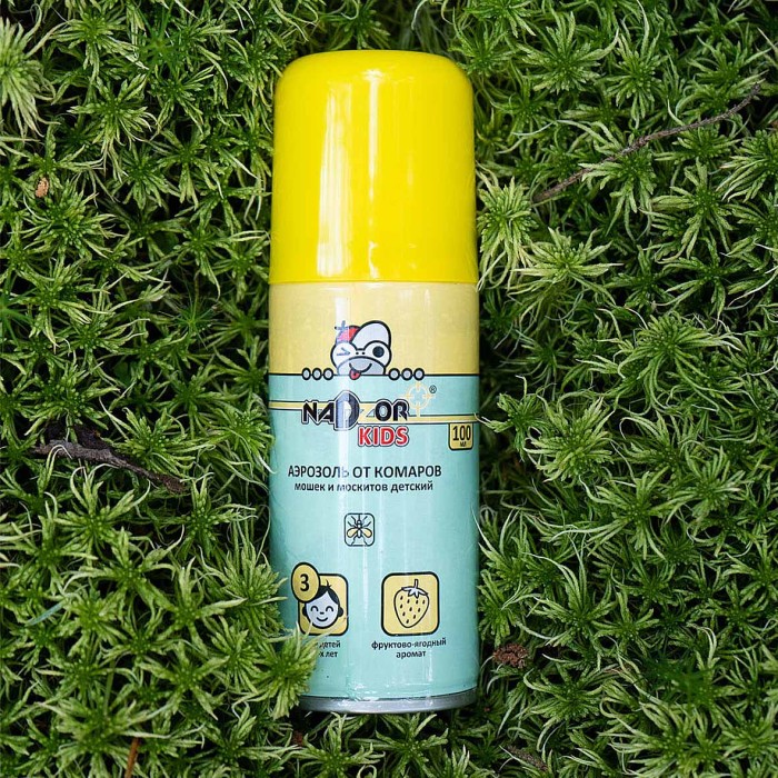 Аэрозоль Nadzor от комаров детский 100 мл артISU0DET